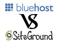 SiteGround vs bluehost