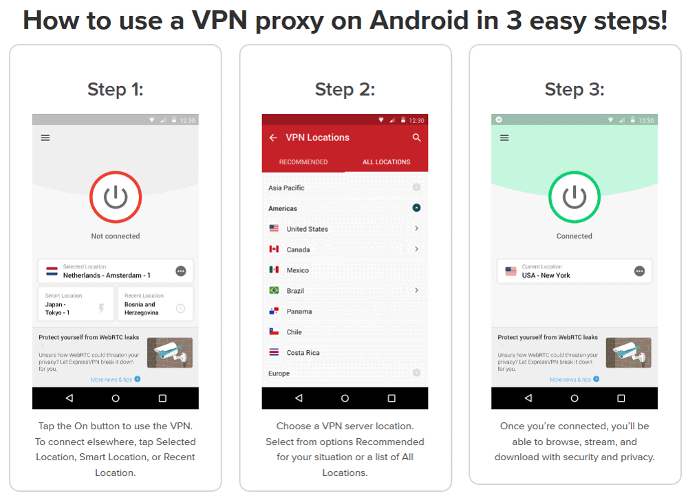 ExpressVPN How to Connect On Android