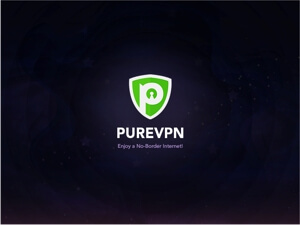 PureVPN Windows App Setup Screenshot - Start Page