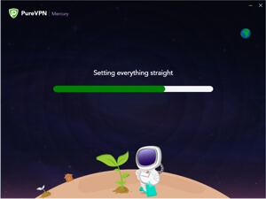 PureVPN Windows App Setup Screenshot - Setting everything straight 1