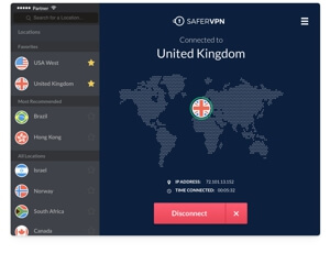 SaferVPN Mac App
