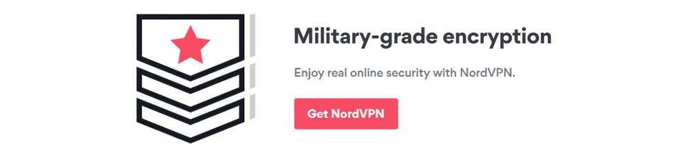 NordVPN Military Grade Encryption