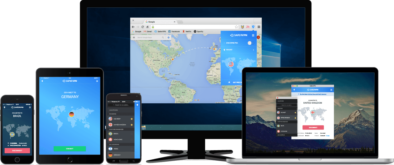 SaferVPN Supported Devices
