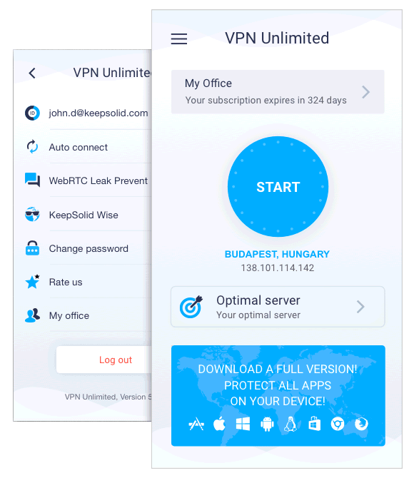 VPN Unlimited Browser Extension