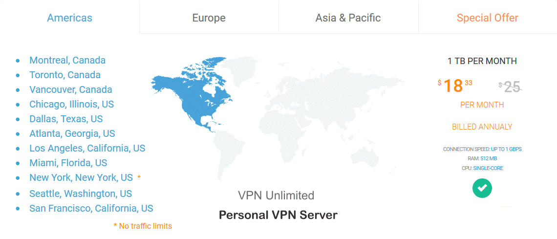 VPN Unlimited Personal VPN Server