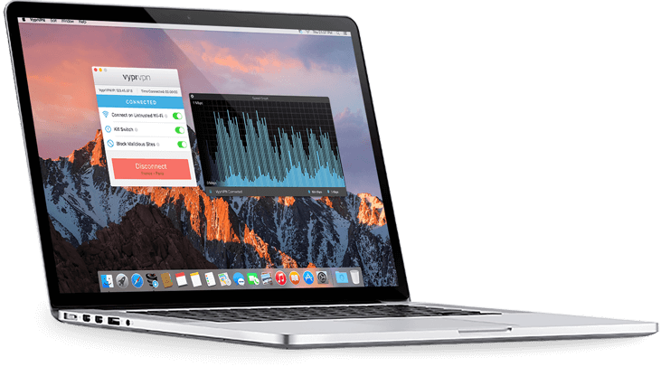 VyprVPN On Mac Laptop