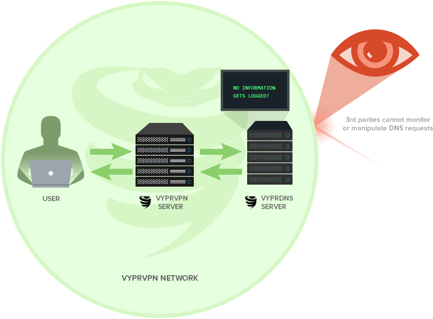 VyprVPN VyprDNS and 3rd-Party DNS